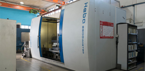 Deep hole drilling with milling HEBA 2500 MASTER